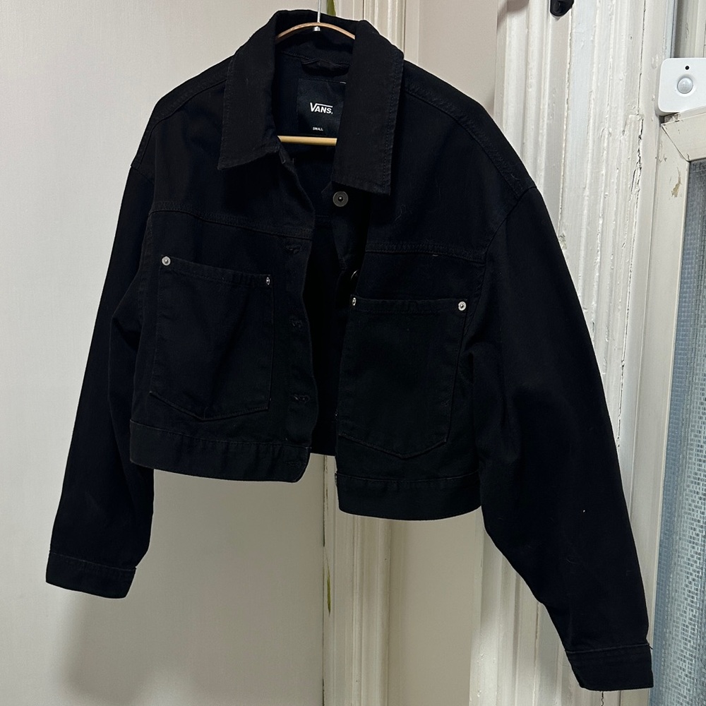 Vans Women's Classic Black Jean Denim Jacket